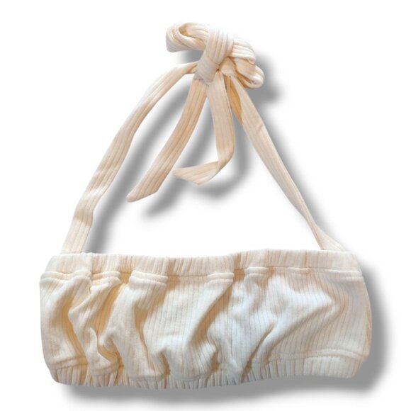 WeWoreWhat Tie Halter Bra Top - Picture 4 of 5